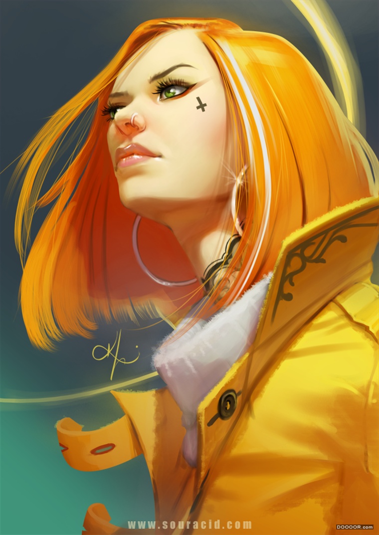 KARL娇艳欲滴美女插画作品欣赏-Karl Liversidge [84P] (10).jpg