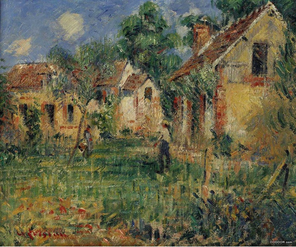 Gustave Loiseau 古斯塔夫 罗瓦索法国印象派画家（1865年-1935年) [35P].jpg