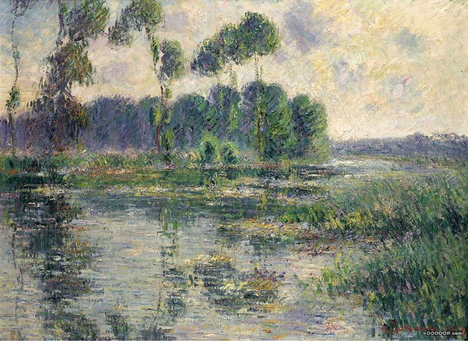 Gustave Loiseau 古斯塔夫 罗瓦索法国印象派画家（1865年-1935年) [35P] (1).jpg.jpg