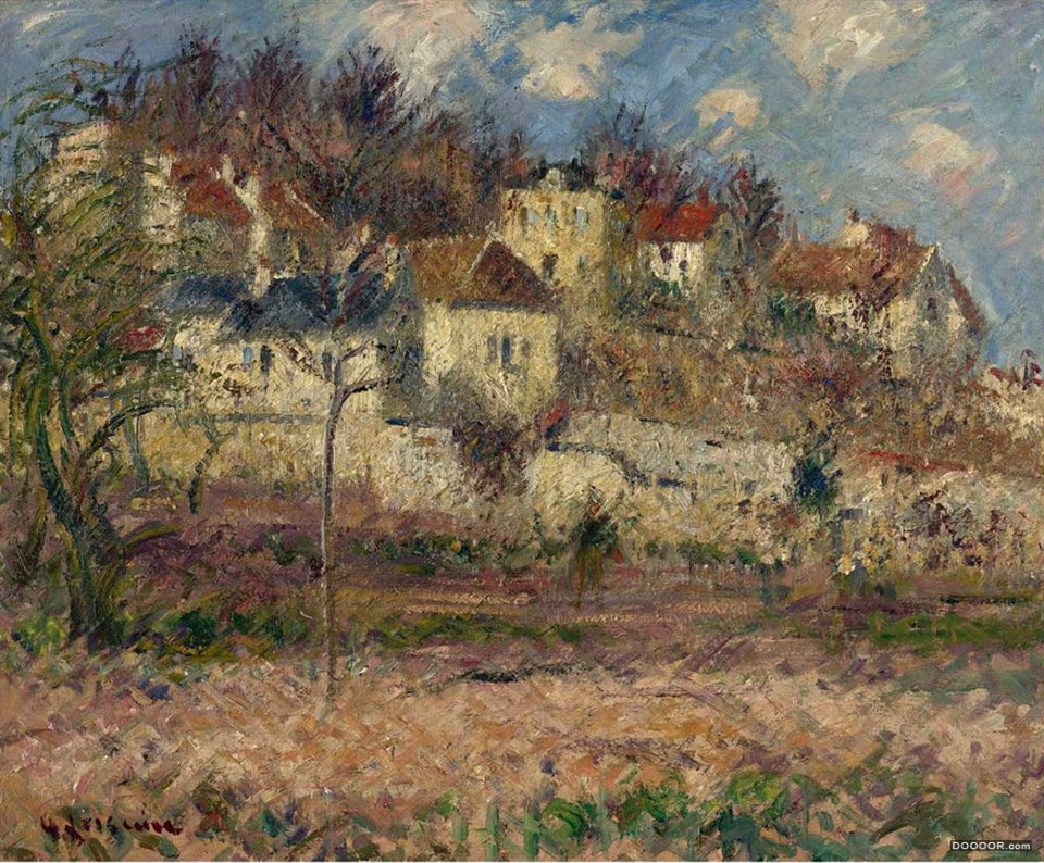 Gustave Loiseau 古斯塔夫 罗瓦索法国印象派画家（1865年-1935年) [35P] (6).jpg.jpg