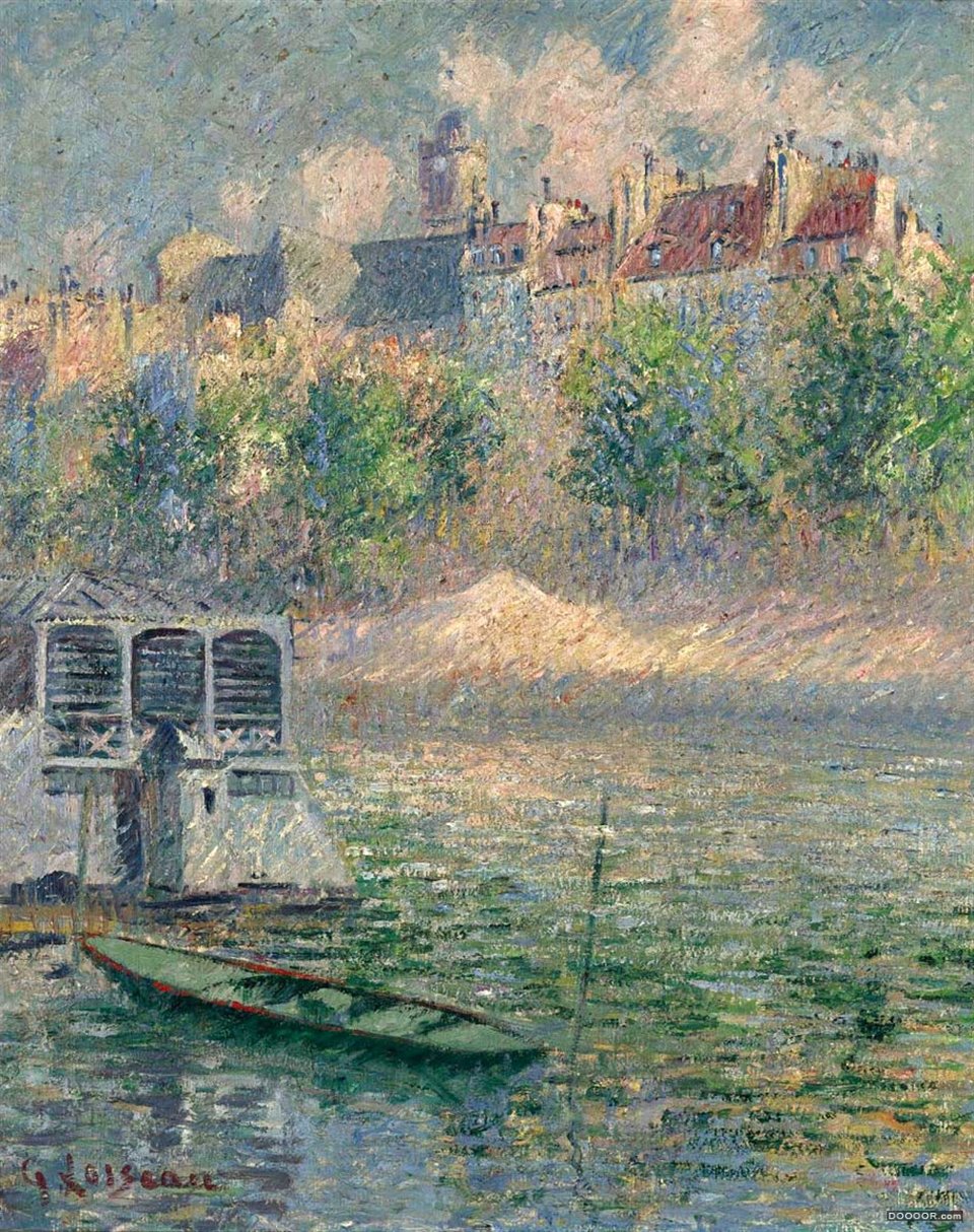 Gustave Loiseau 古斯塔夫 罗瓦索法国印象派画家（1865年-1935年) [35P] (8).jpg.jpg