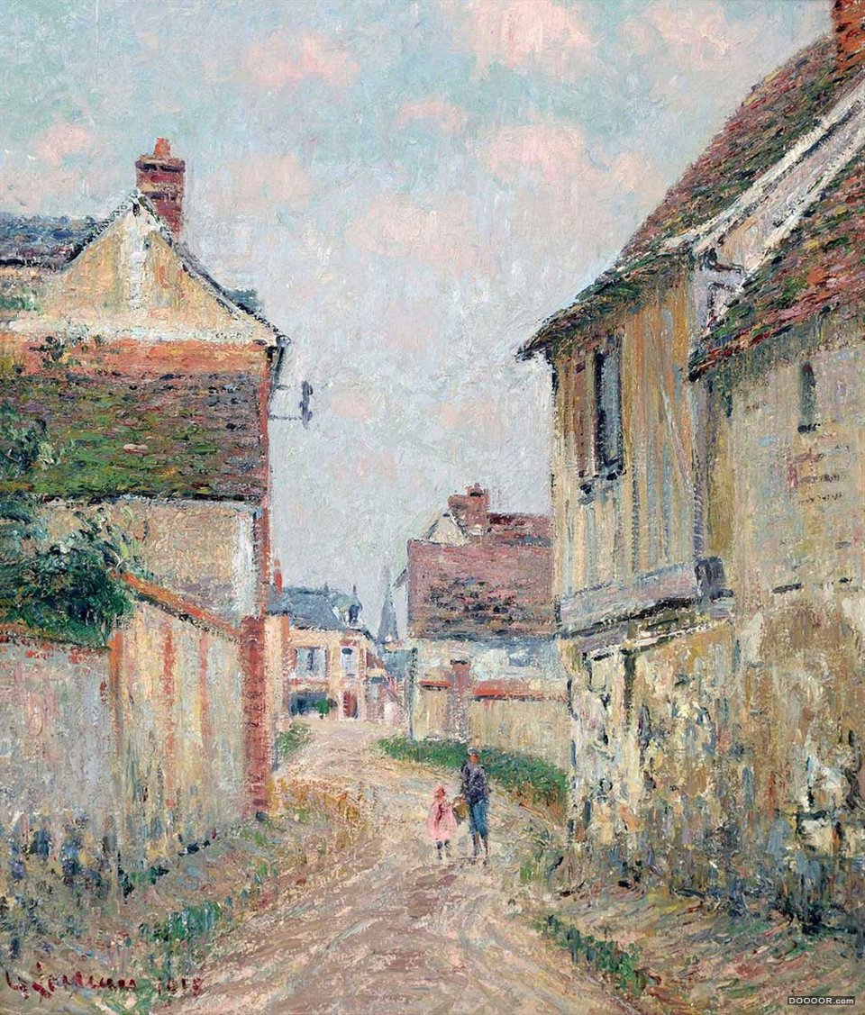 Gustave Loiseau 古斯塔夫 罗瓦索法国印象派画家（1865年-1935年) [35P] (13).jpg.jpg