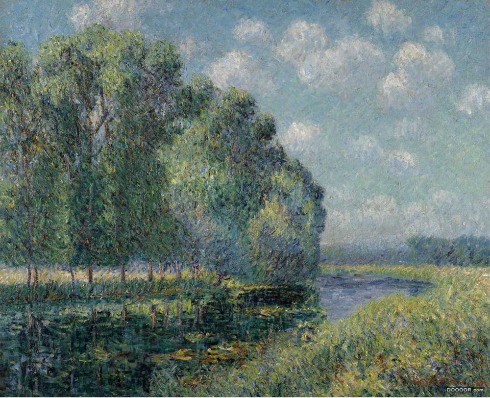 Gustave Loiseau 古斯塔夫 罗瓦索法国印象派画家（1865年-1935年) [35P] (14).jpg.jpg