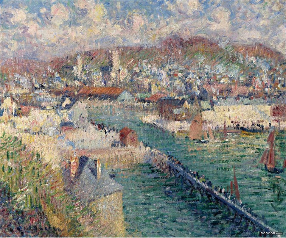 Gustave Loiseau 古斯塔夫 罗瓦索法国印象派画家（1865年-1935年) [35P] (15).jpg.jpg