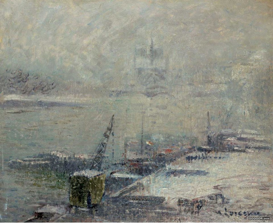 Gustave Loiseau 古斯塔夫 罗瓦索法国印象派画家（1865年-1935年) [35P] (17).jpg.jpg