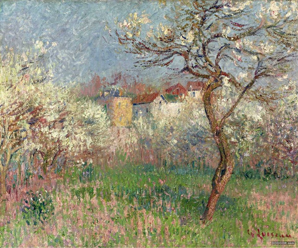 Gustave Loiseau 古斯塔夫 罗瓦索法国印象派画家（1865年-1935年) [35P] (20).jpg.jpg