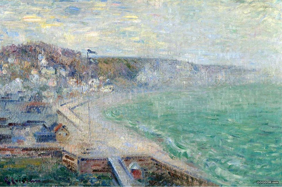 Gustave Loiseau 古斯塔夫 罗瓦索法国印象派画家（1865年-1935年) [35P] (22).jpg.jpg