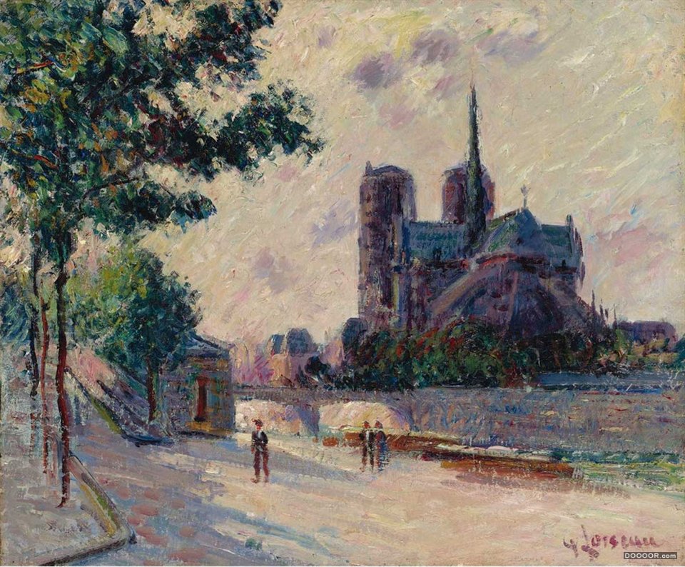 Gustave Loiseau 古斯塔夫 罗瓦索法国印象派画家（1865年-1935年) [35P] (28).jpg.jpg