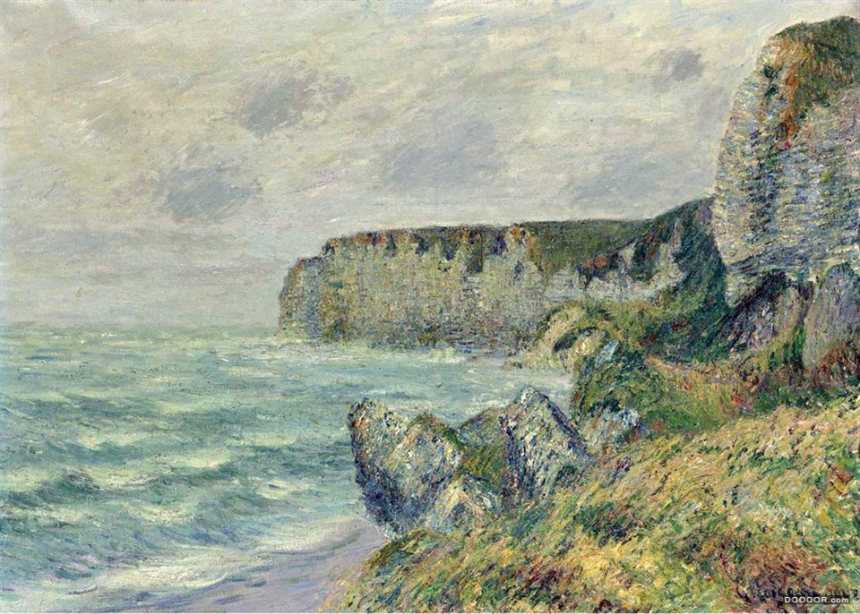 Gustave Loiseau 古斯塔夫 罗瓦索法国印象派画家（1865年-1935年) [35P] (29).jpg.jpg