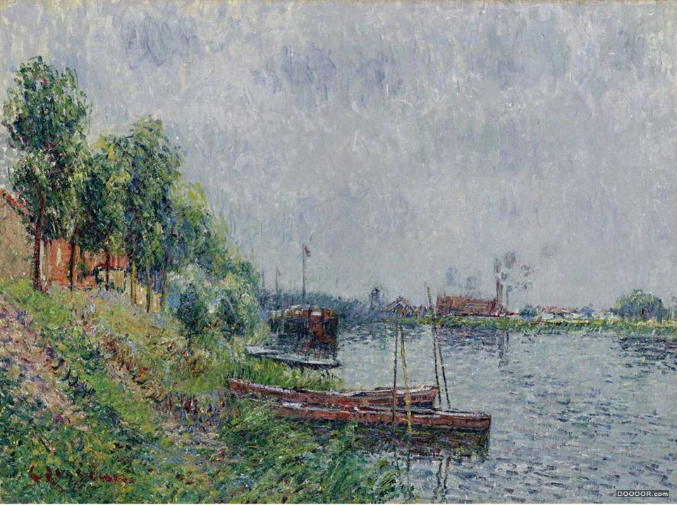 Gustave Loiseau 古斯塔夫 罗瓦索法国印象派画家（1865年-1935年) [35P] (33).jpg.jpg