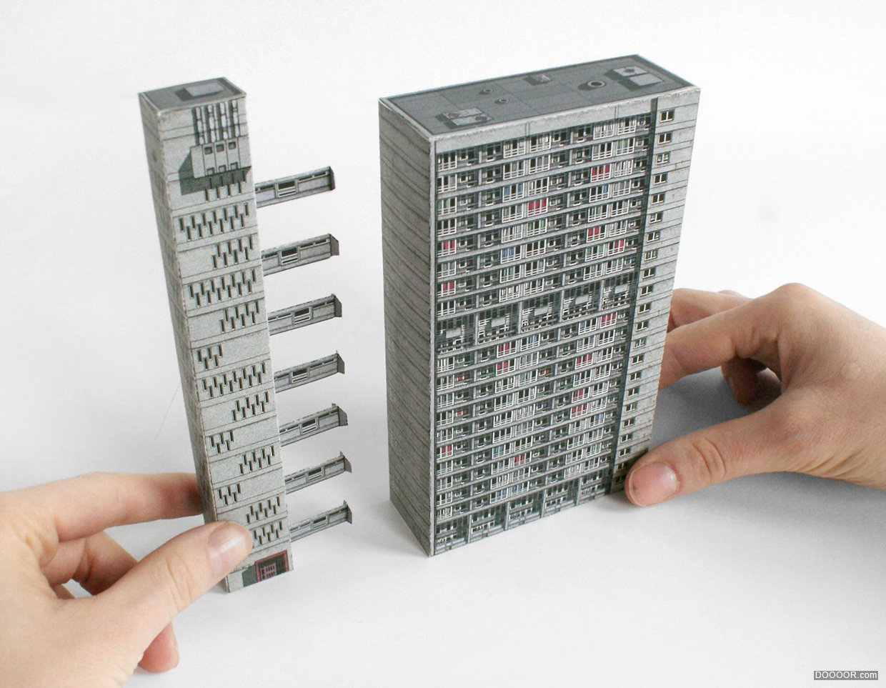 BRUTAL-70年代粗野主义纸切建筑大厦模型-ZUPAGRAFIKA [31P] (5).jpg