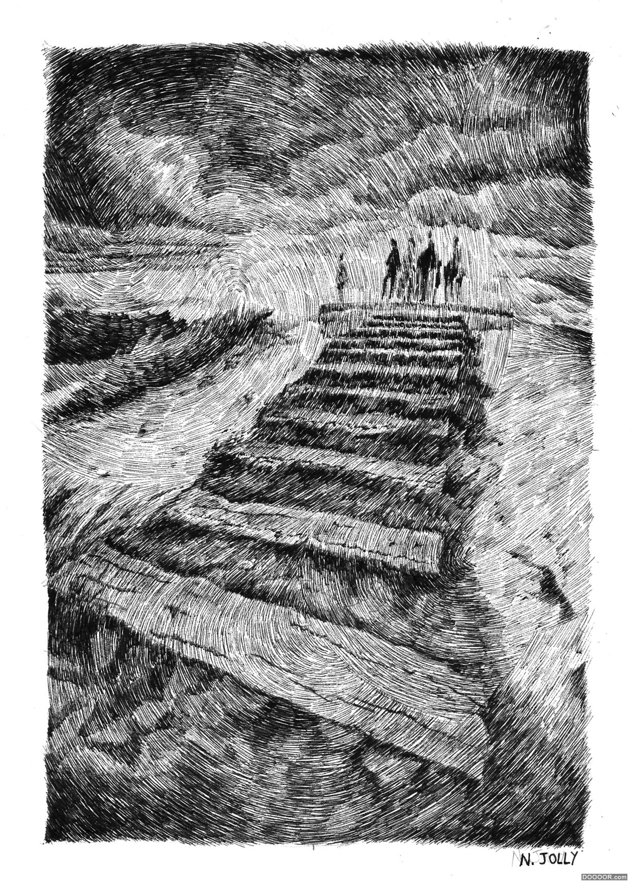 涡旋印记黑色钢笔画极作-Nicolas Jolly [23P] (20).jpg