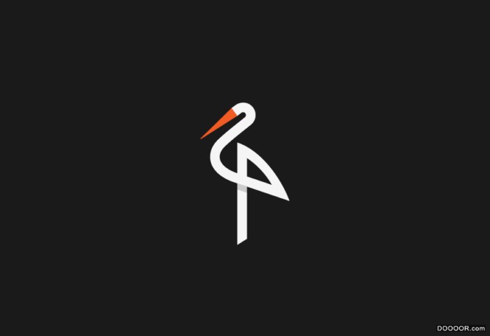89个各种风格动物LOGO设计欣赏 (50).jpg