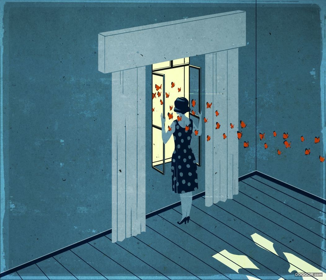PONZI境界与蕴意微插画作品欣赏-Emiliano Ponzi  [39P] (3).jpg