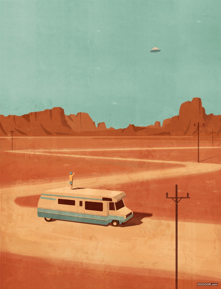 PONZI境界与蕴意微插画作品欣赏-Emiliano Ponzi  [39P] (8).jpg
