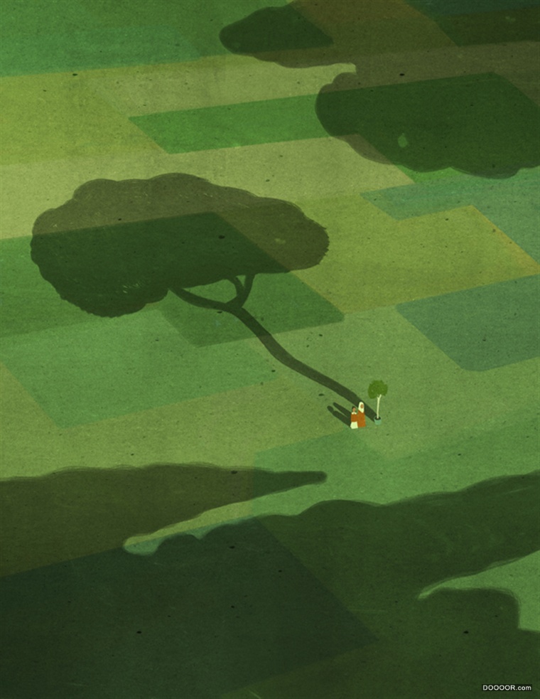 PONZI境界与蕴意微插画作品欣赏-Emiliano Ponzi  [39P] (14).jpg