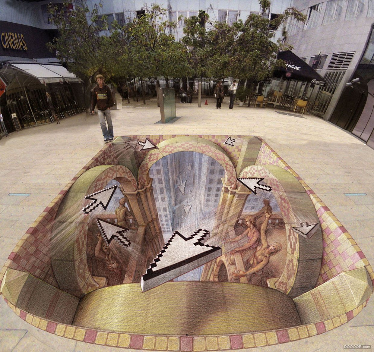超级加强版街头3D艺术绘画-Kurt Wenner [110P] (53).jpg
