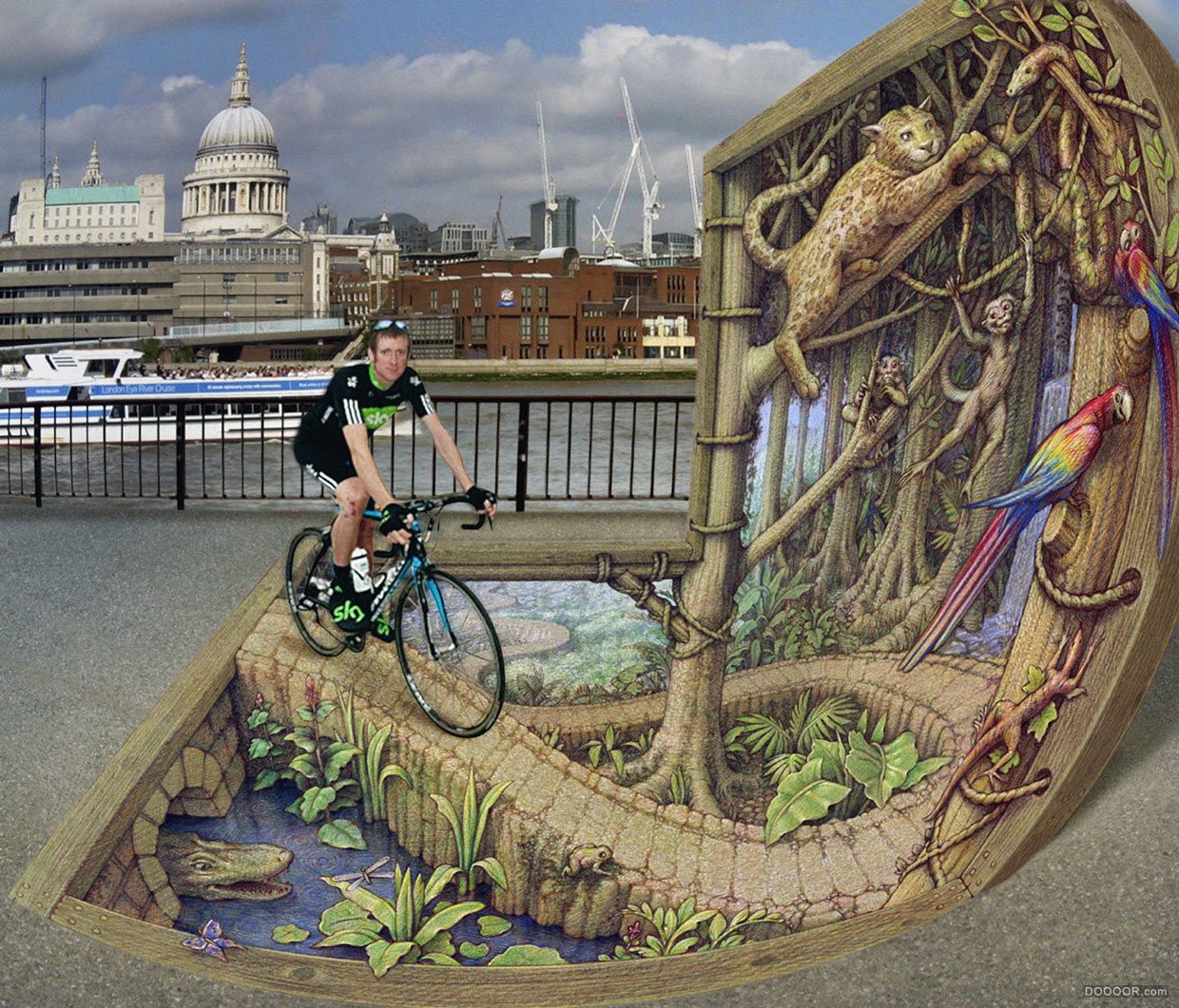 超级加强版街头3D艺术绘画-Kurt Wenner [110P] (61).jpg