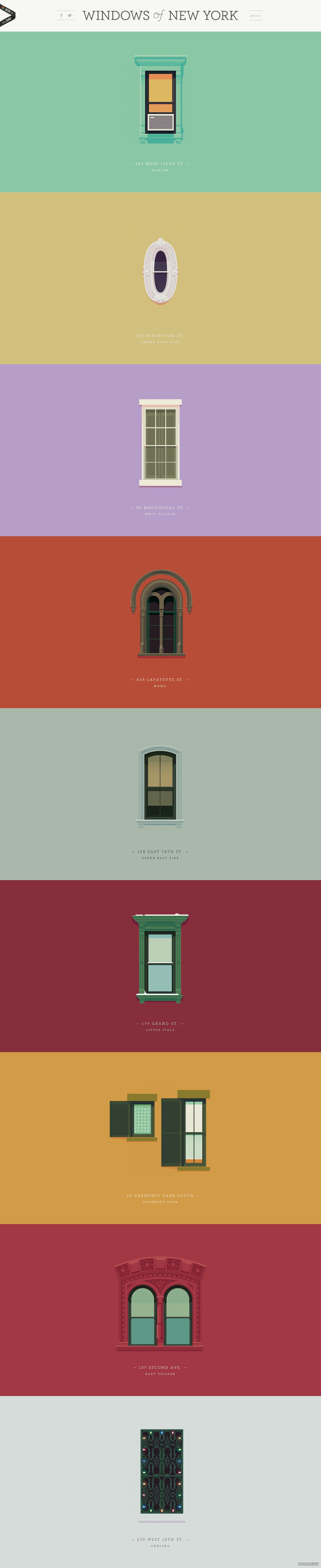 Windows of New York纽约的窗子矢量插画 [8P] (1).jpg
