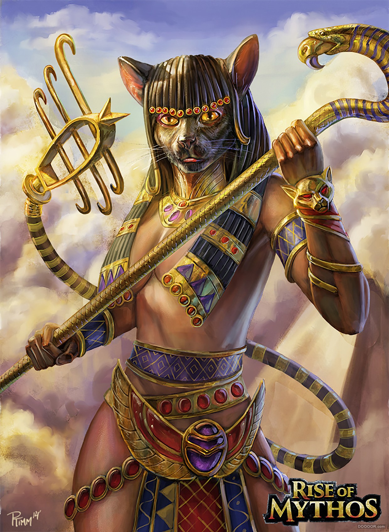 egyptian character designs愤怒的古埃及角色设计-andy timm[10p]