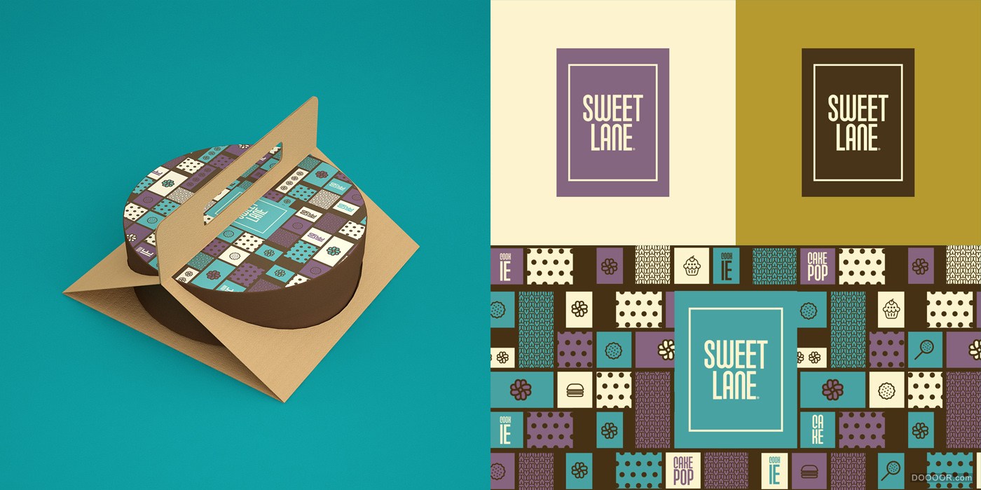 Sweet Lane Cakes甜点饼屋品牌设计-Isabela Rodrigues [10P] (3).jpg