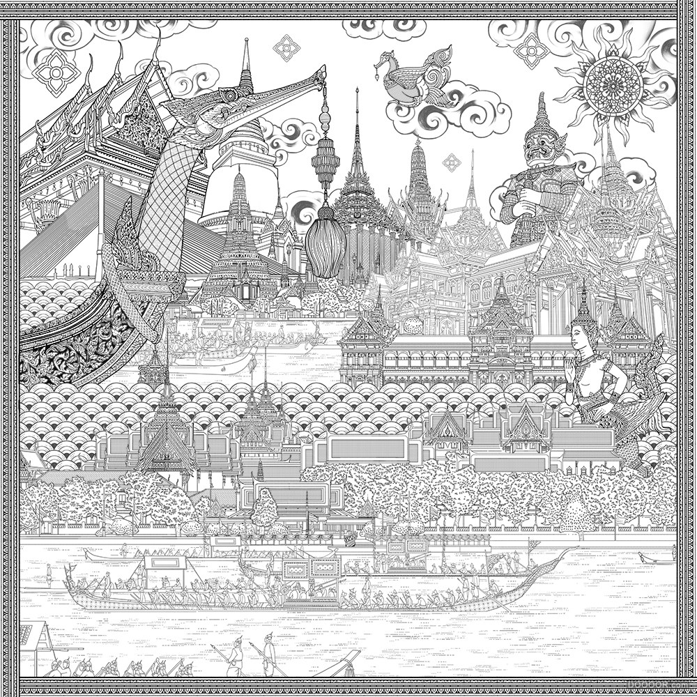 ISE丝巾设计插画超强复杂图案驾驭功底-Ise Ananphada [36P] (4).jpg