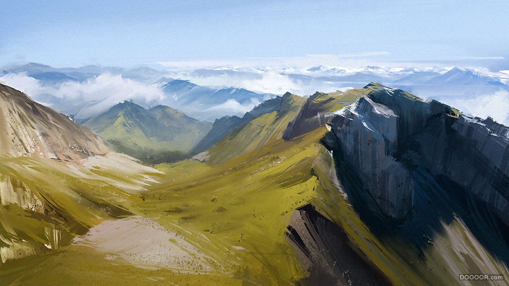 Alex Twin人体与风景插画作品欣赏 [25P] (16).jpg