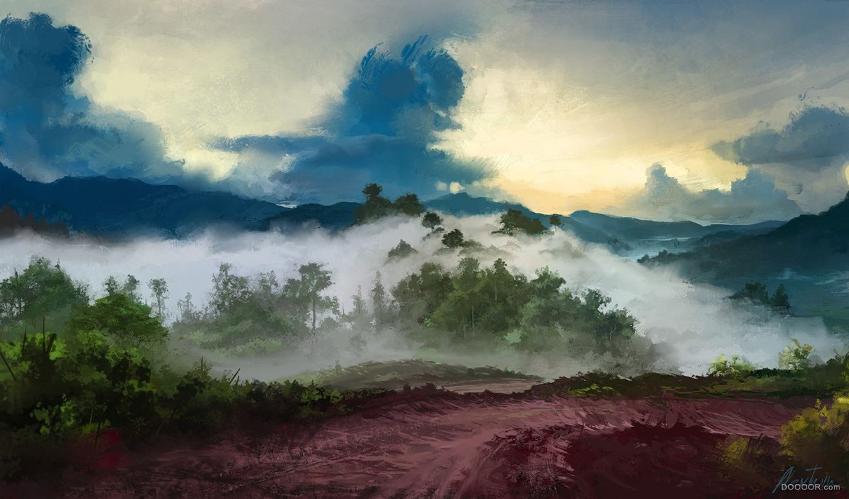 Alex Twin人体与风景插画作品欣赏 [25P] (15).jpg