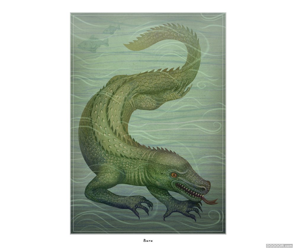 神秘动物学百科全书插画-VLADIMIR stankovic [19P] (1).jpg