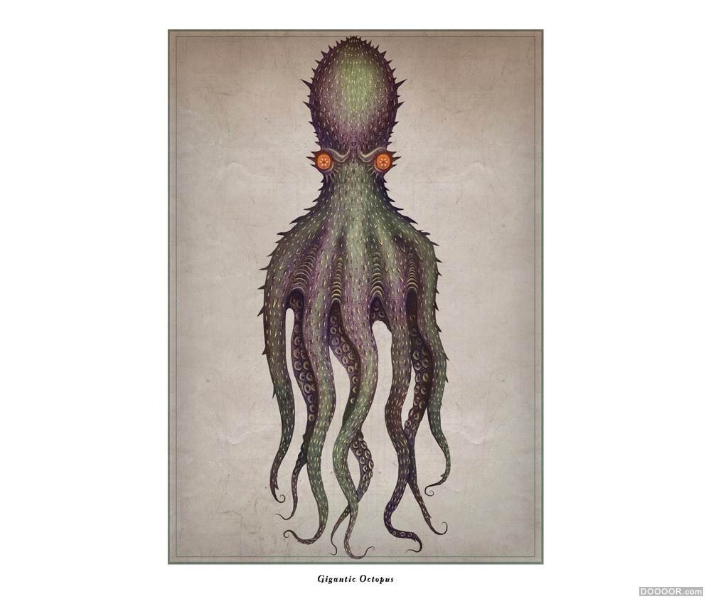 神秘动物学百科全书插画-VLADIMIR stankovic [19P] (5).jpg