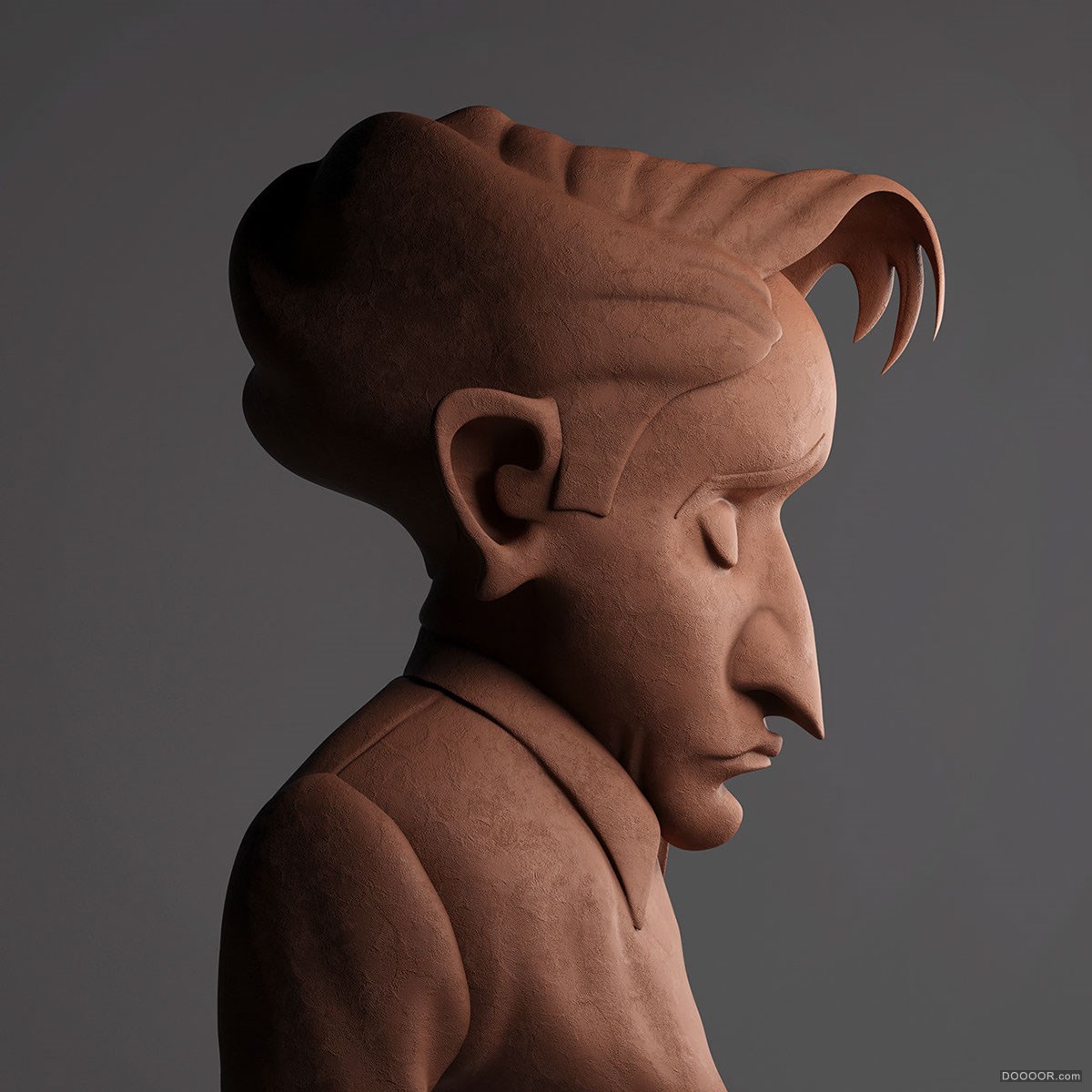 3D艺术家Guzz Soares泥塑质感角色造型设计-Guzz Soares [87P] (42).jpg