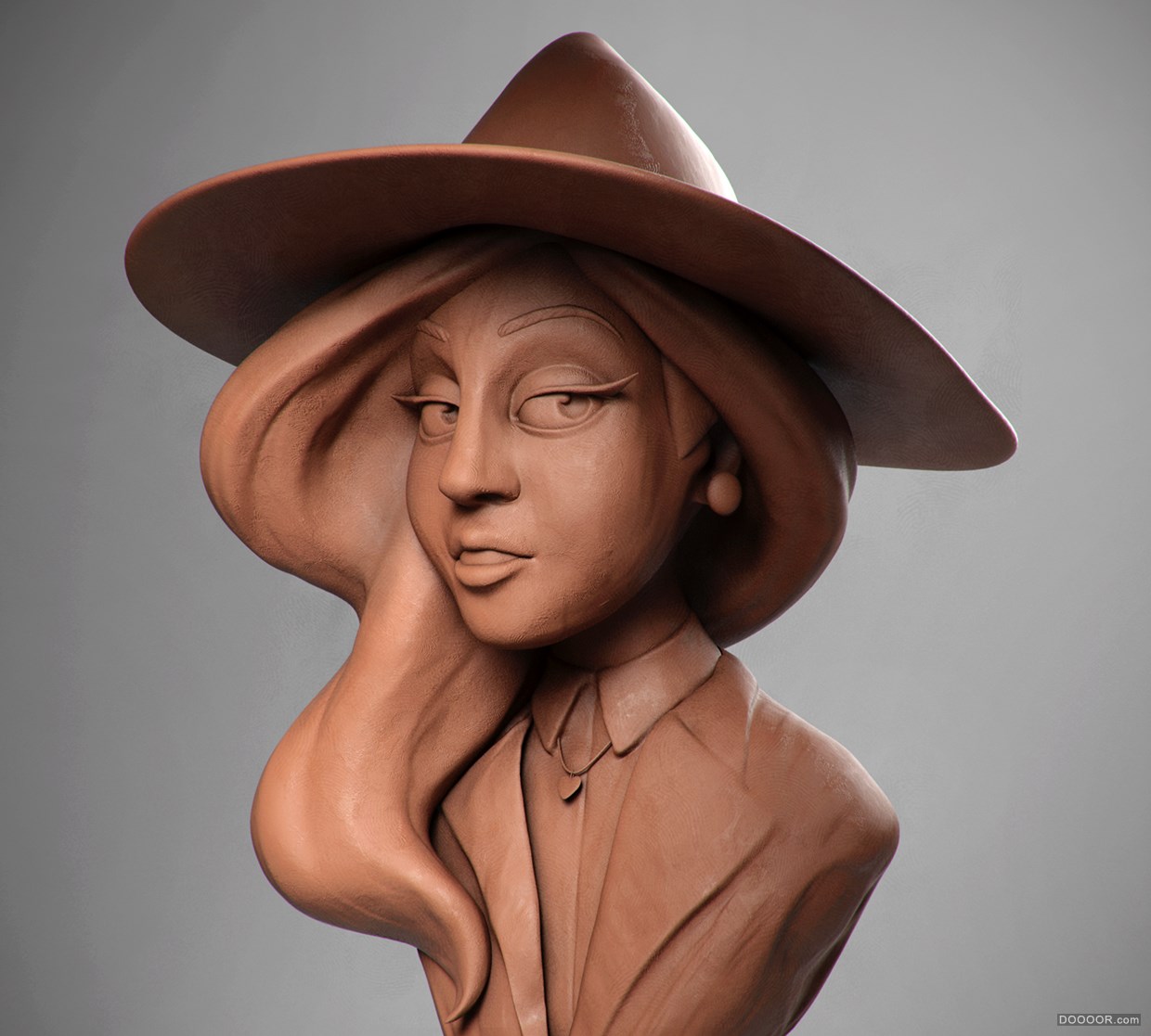 3D艺术家Guzz Soares泥塑质感角色造型设计-Guzz Soares [87P] (51).jpg