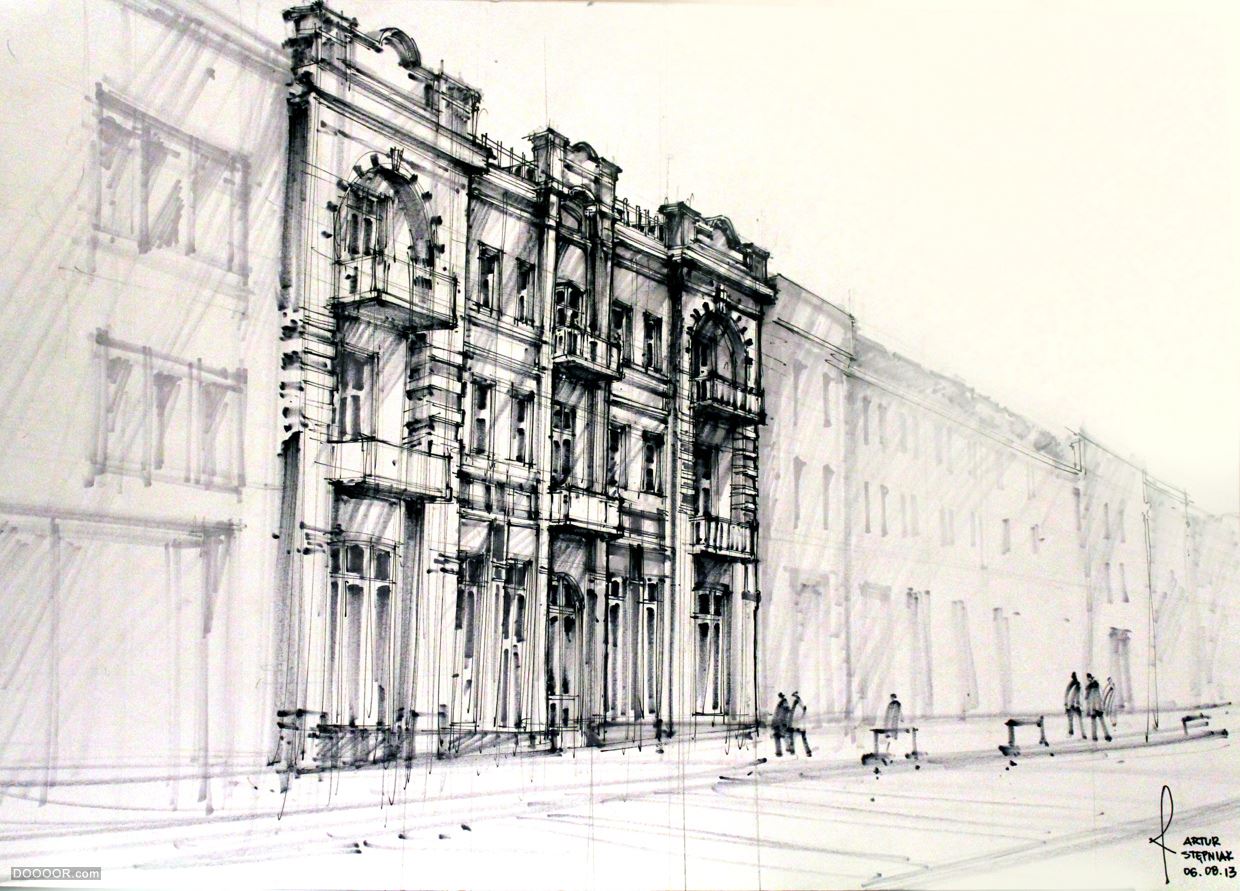 ARTUR大开大合建筑设计实例快速手绘作品-Artur Stępniak [56P] (40).jpg