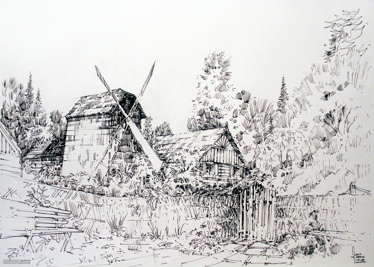 ARTUR大开大合建筑设计实例快速手绘作品-Artur Stępniak [56P] (45).jpg