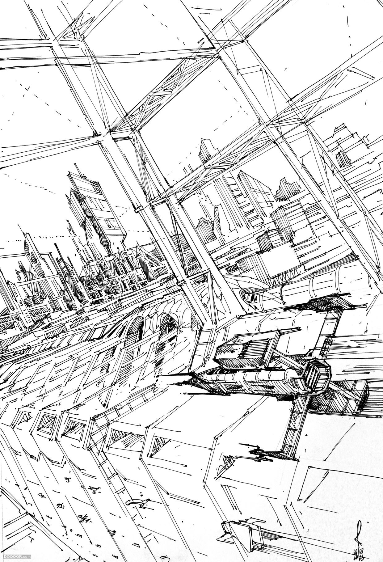 ARTUR大开大合建筑设计实例快速手绘作品-Artur Stępniak [56P] (47).jpg