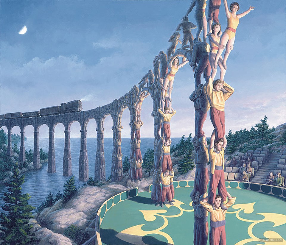 25个心灵扭曲错觉绘画-Robert Gonsalves (23).jpg