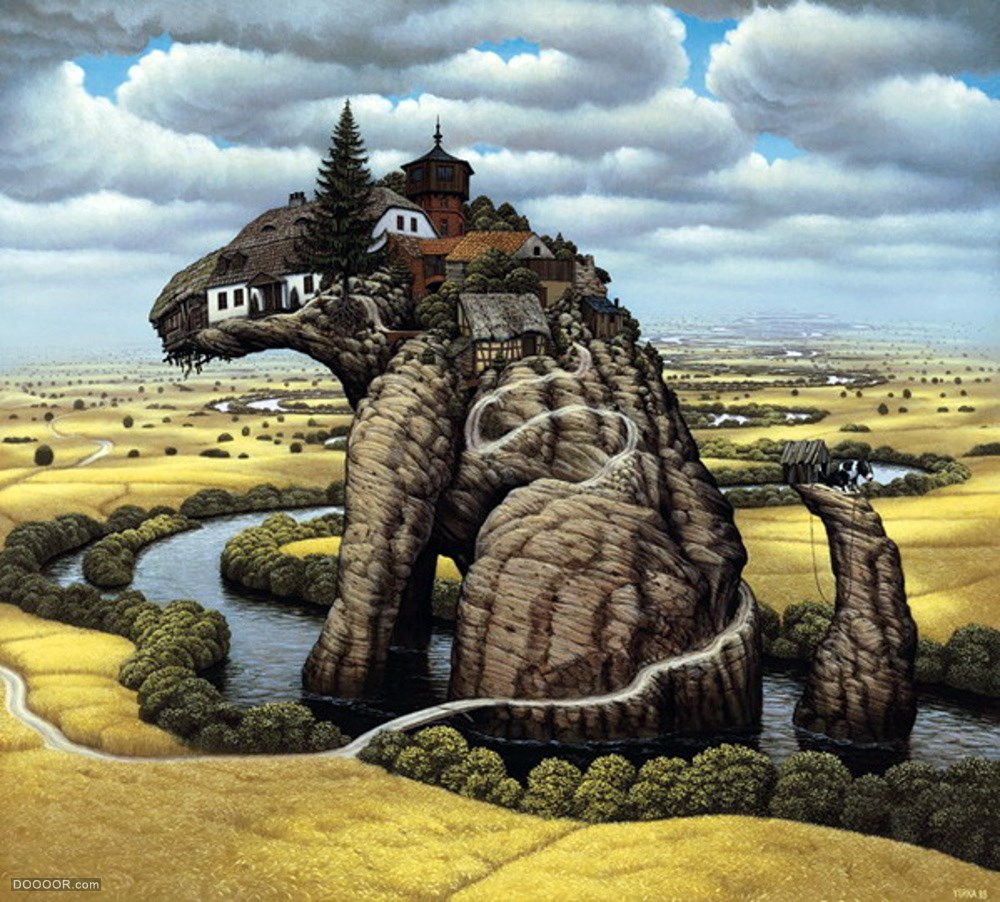 极限想象力多维度透视画家-Jacek Yerka [26P] (6).jpg