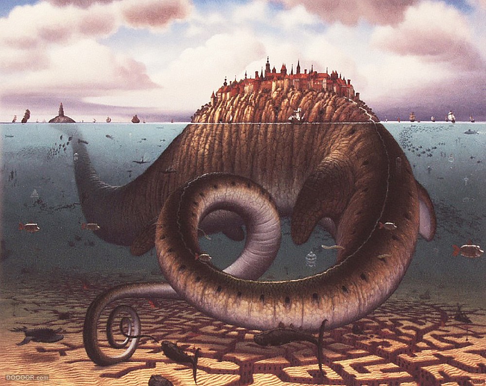 极限想象力多维度透视画家-Jacek Yerka [26P] (19).jpg