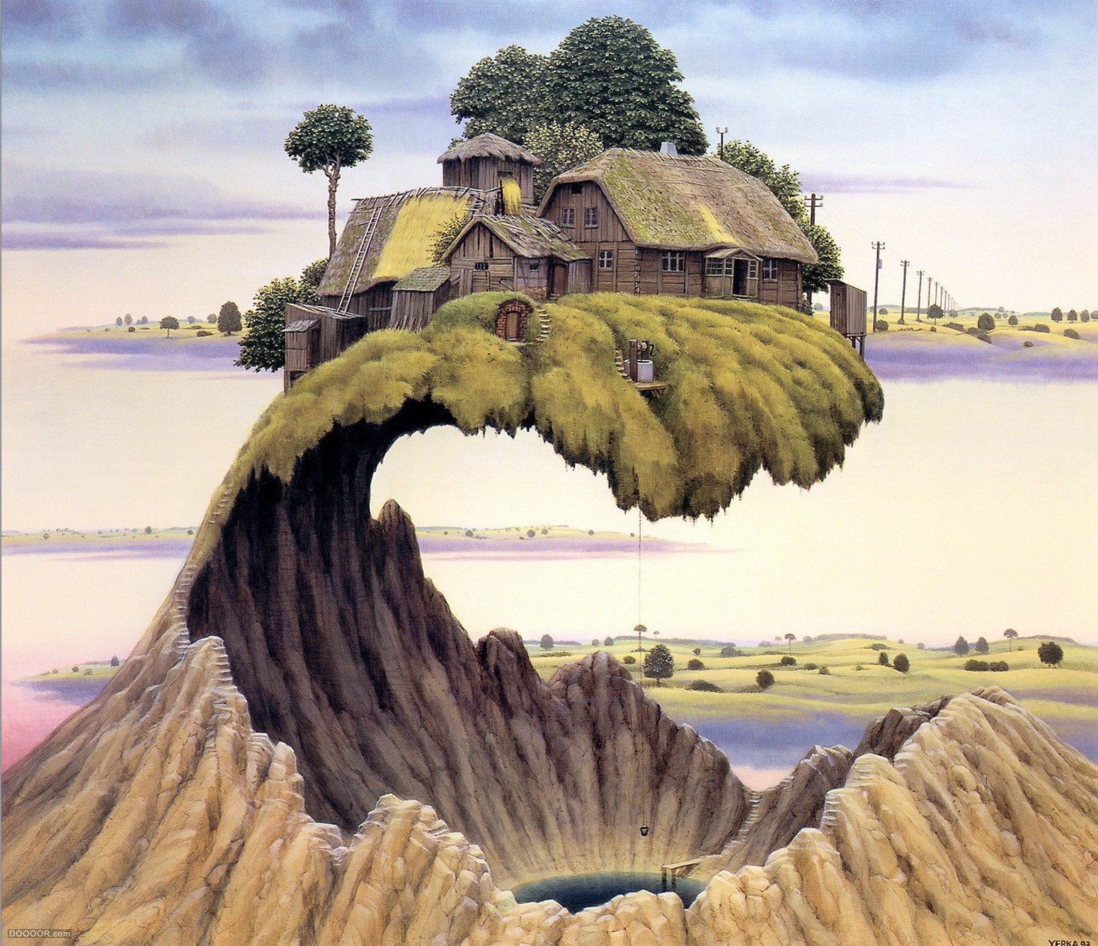 极限想象力多维度透视画家jacek yerka [26p]