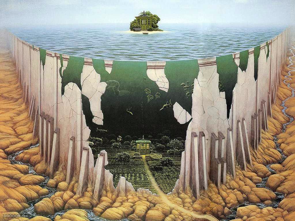 极限想象力多维度透视画家-Jacek Yerka [26P] (26).jpg