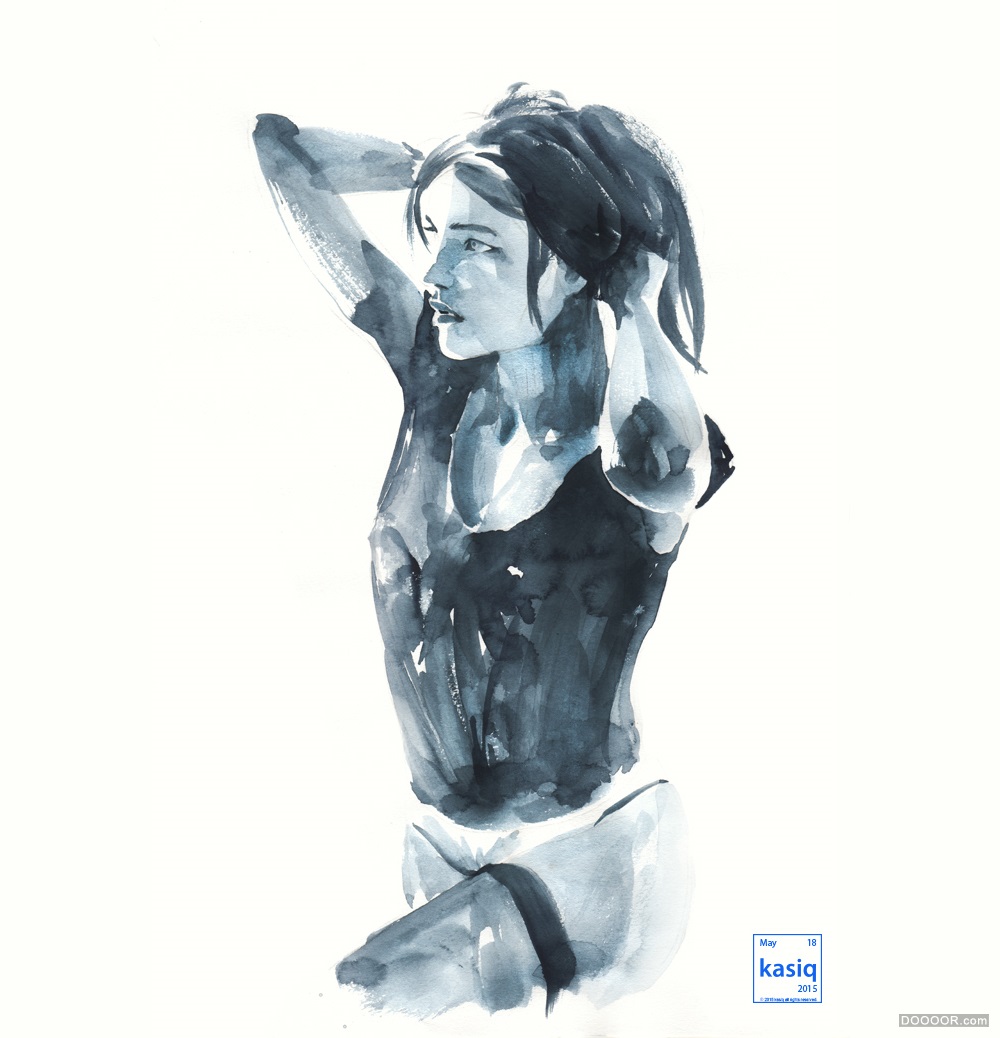 JUNGWOO抓形很准水墨时尚插画-jungwoo kasiq [88P] (4).jpg