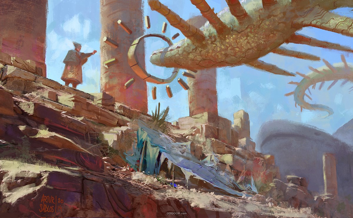 未来魔幻感场景设计插画-Artur Sadlos [53P] (10).jpg