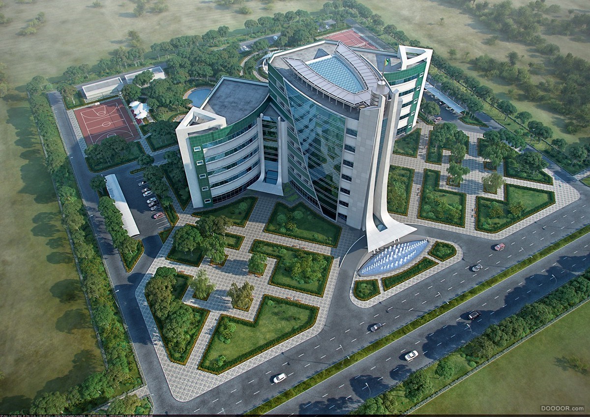 [103P]难得一见建筑群级景观规划设计牛作-Rustam Arazov (13).jpg