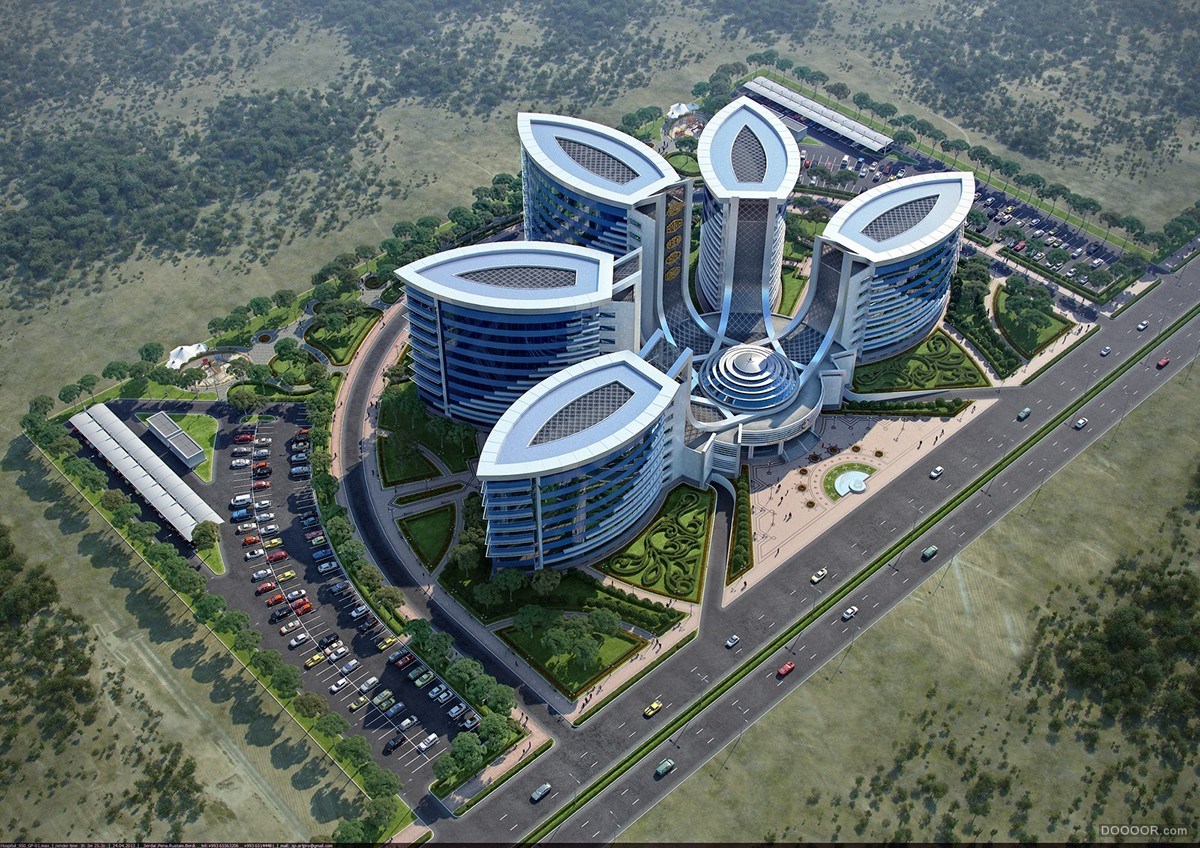 [103P]难得一见建筑群级景观规划设计牛作-Rustam Arazov (27).jpg