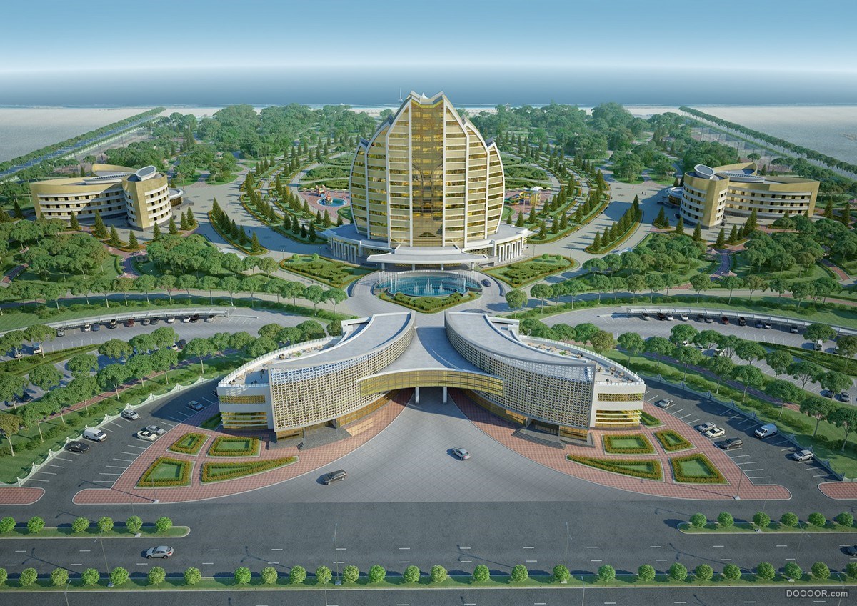 [103P]难得一见建筑群级景观规划设计牛作-Rustam Arazov (38).jpg
