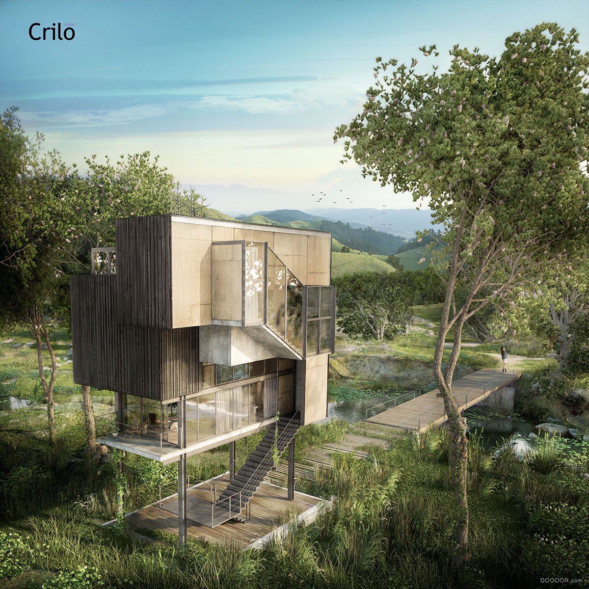 艺术氛围浓郁的Atelier Crilo概念性建筑空间设计-Atelier Crilo [40P] (11).jpg