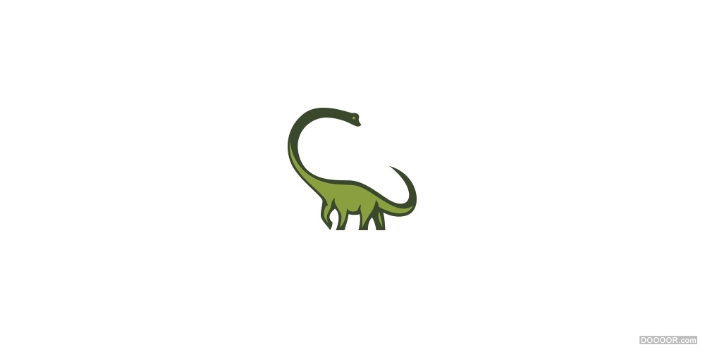15个恐龙形象动物LOGO设计欣赏-Bodea Daniel (13).jpg