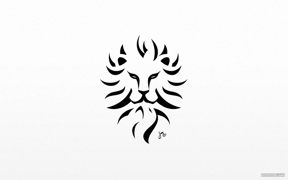 Mr. simc抓形三角面多边形动物LOGO设计 [29P] (6).jpg