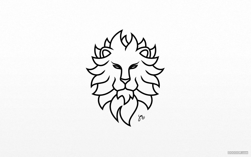 Mr. simc抓形三角面多边形动物LOGO设计 [29P] (5).jpg