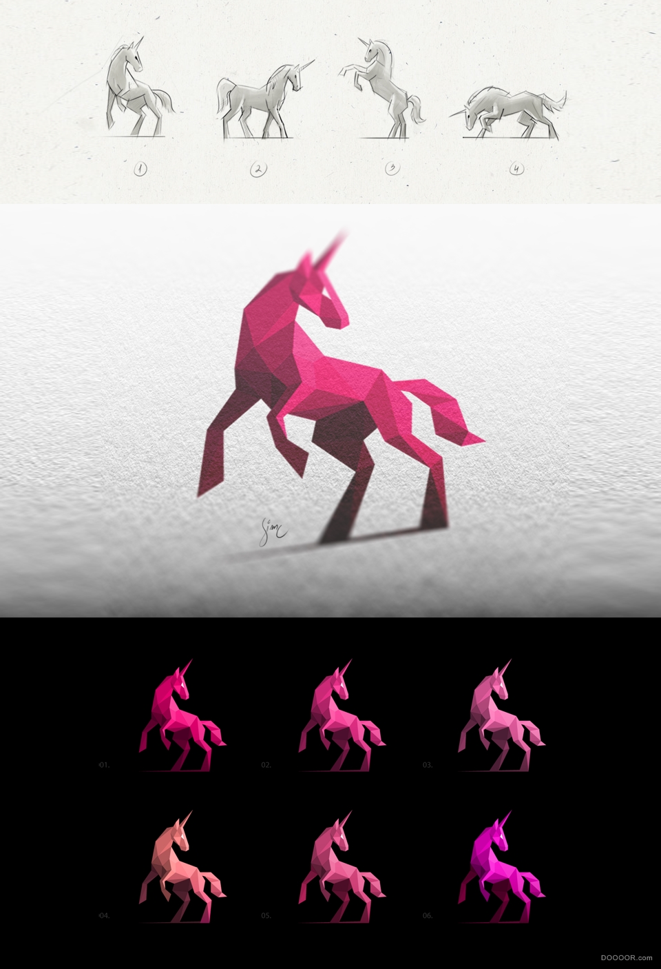 Mr. simc抓形三角面多边形动物LOGO设计 [29P] (12).jpg